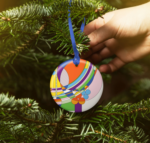 FLW March Balloons Keepsake Ornament