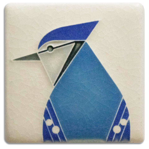 3x3 Blue Jay Art Tile