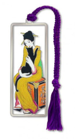 The Geisha and the Black Cat Bookmark