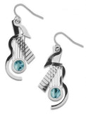 Cubist Guitar Earrings