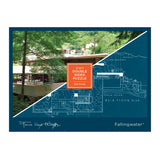 Frank Lloyd Wright Fallingwater 2-in-1, Double Sided Puzzle