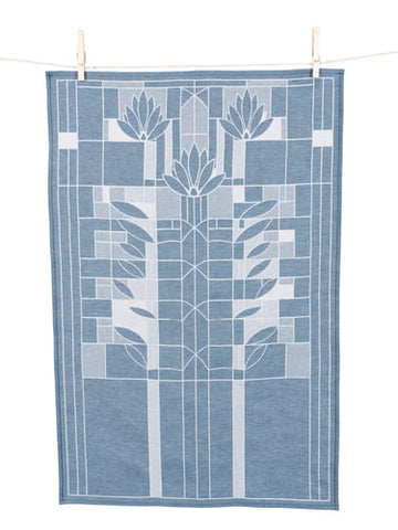Waterlilies Jacquard Tea Towel