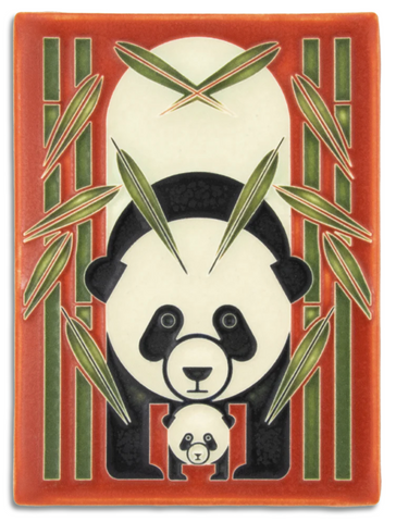 6x8 Panda Panda - Red