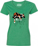 Charley Harper's "Limp on a Limb" Ladies T-Shirt