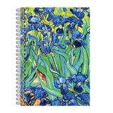 Van Gogh Irises Wire-O Journal